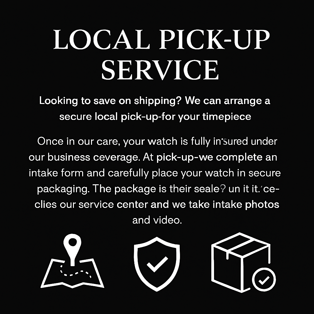 Local Pick-Up Service