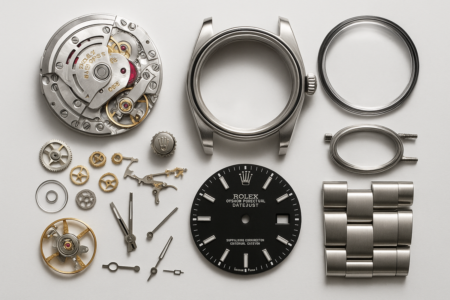 rolex watch parts